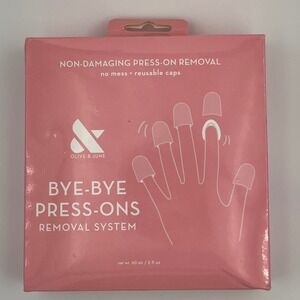 Olive & June Bye Bye Press‎ Ons Removal System Kit Caps